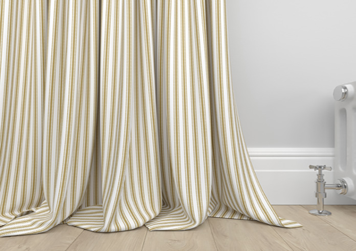 Lace Stripes, Treasure - Made to Measure Curtains - Image 6